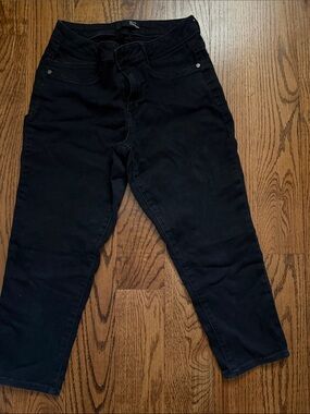 1822 Denim Black Skinny Pants
